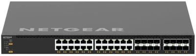 NETGEAR Комутатор  M4350-24X8F8V (XSM4340V), 24x10G/Multi-Gig PoE++, 290Вт(можливо збільшити до 1770