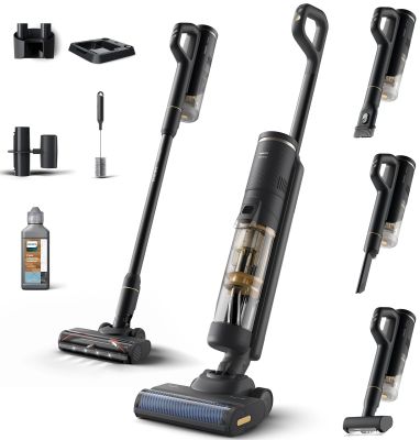 Пилосос Philips безпровідний Series 7000 AquaTrio, вологе прибирання, конт пил -0.42л, автон. робота