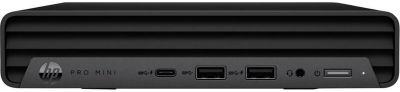 Комп'ютер персональний неттоп HP Pro 400-G9 Mini, Intel i3-13100T, 8GB, F512GB, UMA, WiFi, кл+м, 3р,