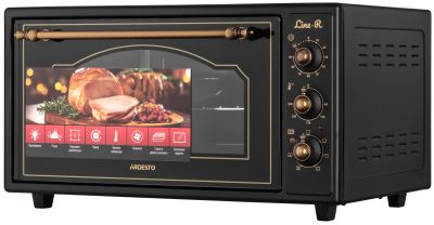 Піч електрична ARDESTO Line-R, 48л, 1600Вт, механіч., конвекція, чорний
