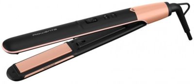 Випрямляч Rowenta Express Shine Papaya, >240Вт, темп.режимів-8, 140-210С, дисплей, кераміка, чорний