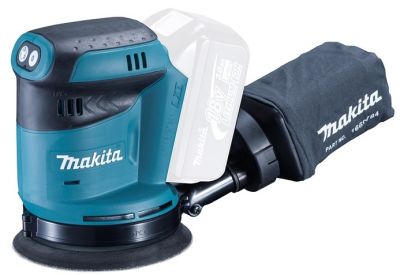 Шліфмашина ексцентриков акумуляторна Makita DBO180Z 18В 125мм 7000/9500/11000об/хв 1.7кг без АКБ та