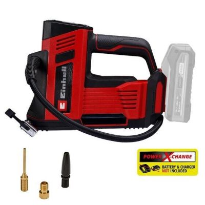 Компресор повітряний акумуляторний Einhell CE-CC 18/23 D Li - Solo, 18В, до 12л/хв, 11бар, 1.16кг бе