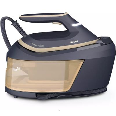 Праска-парогенератор Philips PerfectCare 6000 Series, 2400Вт, 1800мл, паровий удар -600гр, постійна