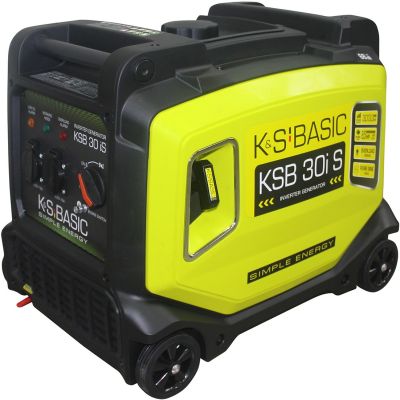 Генератор бензиновий інверторний Konner&amp;Sohnen KSB 30i S, 230В, 3.3кВт, ручний стартер, 40кг