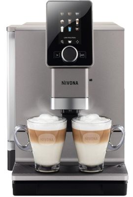 Кавомашина NIVONA CafeRomatica 2.2л, зерно + мелена, автомат.капучинатор, авторецептів. - 9, срібляс