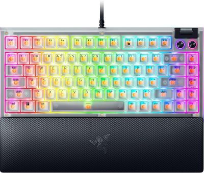 Клавіатура механічна Razer BlackWidow V4 75% RGB 83key Mechanical Tactile Switch GEN-3, USB-A, EN, P