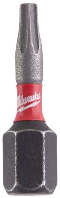 Біти Milwaukee Shockwave, Torx T10х25мм, набір 2шт