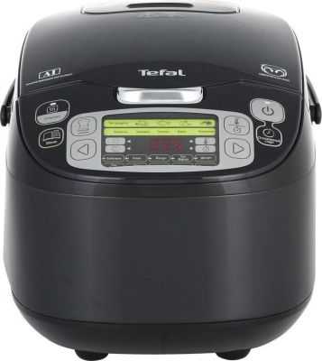 Мультиварка Tefal Fuzzy Logic, 750Вт, чаша-5л, електронне керув., пластик, чорний