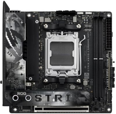 Материнcька плата ASUS ROG STRIX X870-I GAMING WIFI sAM5 X870 2xDDR5 M.2 HDMI Wi-Fi BT mITX