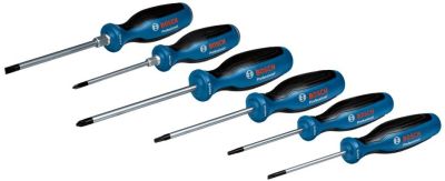 Викрутка Bosch Professional SL 3.5, 6.5мм, Т15х75мм, Т20х100мм, PH1x100мм, PZ2x125мм набір 6шт