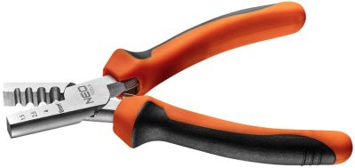 Кліщі обтискні Neo Tools, для обтиску наконечників 1.5-6мм2, 140мм