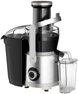 Соковитискач Tefal Nutri XXL відцентрований 1000Вт, чаша-0.8л, жмих-2.2л, жолоб на ціле яблуко, плас