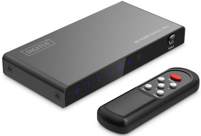 Відеокомутатор DIGITUS UHD HDMI (INx3 - OUTx1), 8K