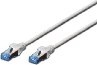Патч-корд DIGITUS САТ 5e SF-UTP, 2м, AWG 26/7, Cu, PVC, сірий