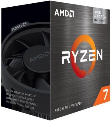Центральний процесор AMD Ryzen 7 5700G 8C/16T 3.8/4.6GHz Boost 16Mb Radeon Graphics AM4 65W Wraith S