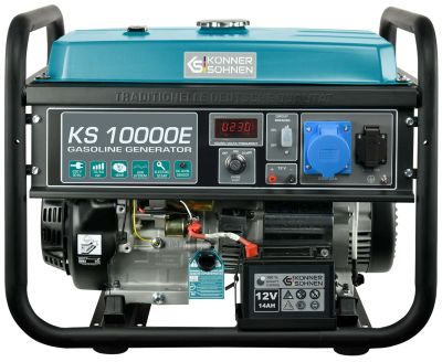 Генератор бензиновий Konner&amp;Sohnen KS 10000E, 230В, 8кВт, електростартер, 85.5кг