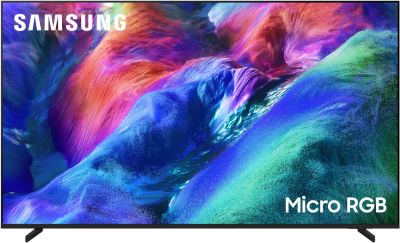 Телевізор 65" Samsung Micro RGB 4K 100Hz (up to 144Hz) Smart Tizen Black