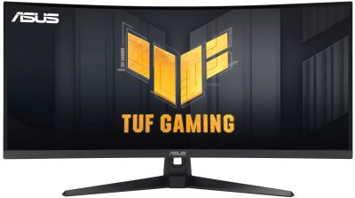 Монітор Asus 34" TUF Gaming VG34VQ3B 2xHDMI, 2xDP, 4xUSB, MM, VA, 3440x1440, 21:9, 180Hz, 1ms, DCI-P