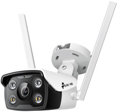 IP-Камера TP-LINK VIGI С340-W-4,PoE, 4Мп, 4 мм, Wi-Fi, H265+, IP66, Bullet, кольорове нічне бачення,