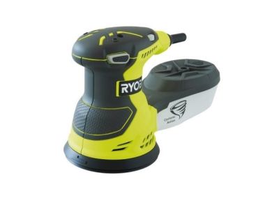 Шліфмашина ексцентрикова Ryobi ROS300A 300Вт 125мм 7000-12000об/хв +20 шліфлистів 1.7кг
