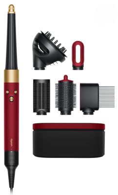 Dyson Стайлер Dyson Airwrap I.D. HS08 T3/T4 Curly+Coily Red Velvet/Gold, 1300Вт, темп.режимів-3, нас