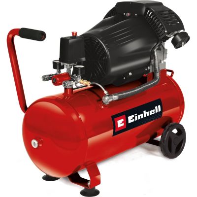 Компресор повітряний Einhell TC-AC 420/50/10 V, 2200Вт, 50л, 420л/хв, 10бар, 2 циліндри (V-подібний)