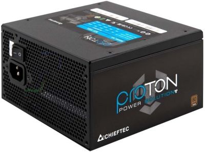 Блок живлення CHIEFTEC Proton  (500W), >85%, 80+ Bronze, 120мм, 1xMB 24pin(20+4), 1xCPU 8pin(4+4), 3