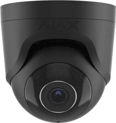 IP-Камера дротова Ajax TurretCam, 5мп, 2.8мм, Poe, True WDR, IP 65, ІЧ 35м, аудіо, кут огляду 100° д