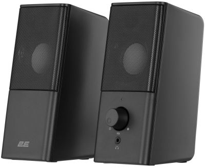 Акустична система 2E PCS202, 2.0, USB, Black