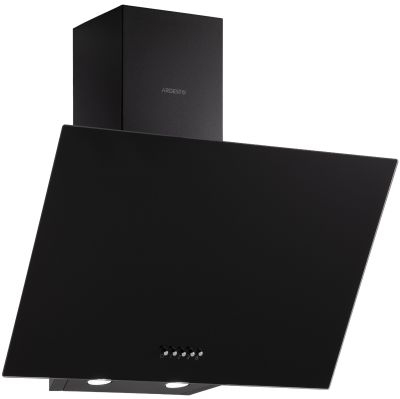 Витяжка ARDESTO похила FCH-F1300BLG 60см, 900м3ч, скло, 2х1Вт LED, кнопкове, чорний