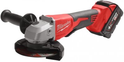 Шліфмашина кутова акумуляторна Milwaukee M18 BLSAG125XPD-402X 125мм 18В 1x4.0А·год 11000об/хв ЗП M12
