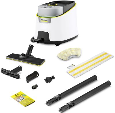 Пароочисник Karcher SC 4 Deluxe, 2200Вт, 1300мл, 4Бар, білий
