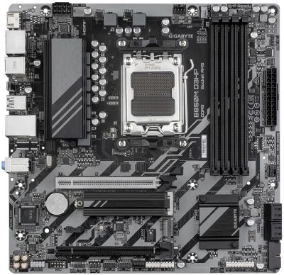 Материнська плата GIGABYTE B850M D3HP sAM5 B850 4xDDR5 M.2 HDMI DP mATX