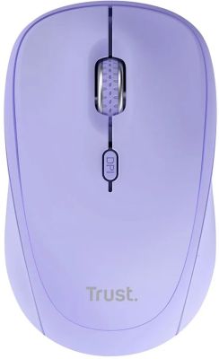 Миша Trust Yvi+ Compact Multi-Device, WL/BT/USB-A, фіолетовий