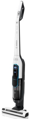 Пилосос Bosch безпровідний, конт пил -0.9л, автон. робота до 60хв, вага-3.3кг, НЕРА, білий