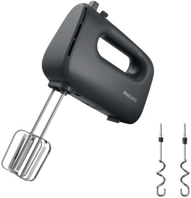 Міксер Philips ручний 5000 series, 400Вт, насадки -4, чорний