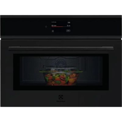 Мікрохвильова піч Electrolux вбудована, 44л, електрон. керування, 2100Вт, гриль, дисплей, чорний мат