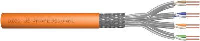 Кабель "вита пара" DIGITUS CAT 7 S-FTP, 500м, AWG 23/1, LSZH, помаранчевий