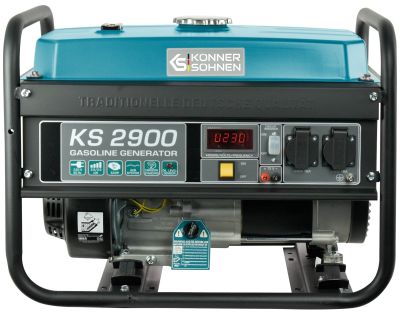 Генератор бензиновий Konner&amp;Sohnen KS 2900, 230В, 2.9кВт, ручний стартер, 41.5кг
