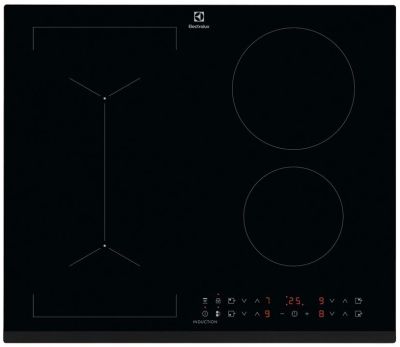 Варильна поверхня Electrolux індукційна, 60см, розширена зона, Hob2Hood, чорний