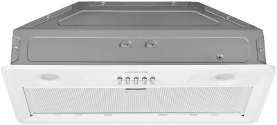Витяжка ARDESTO вбудована HFI-F900MW, 52см, 700м3ч, метал, 2х1Вт LED, кнопкове, білий