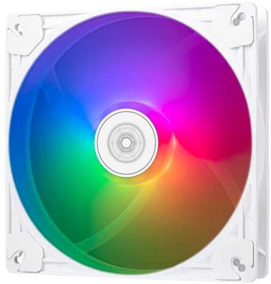Корпусний вентилятор  SilverStone Vista VS140W ARGB, 140мм, 1600rpm, 4pin PWM, 3pin +5VARGB, 30.8dBa