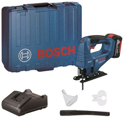 Лобзик акумуляторний Bosch Professional GST 183-LI 18В 1х4А·год 0-3300об/хв хід 20мм кейс 1.6кг