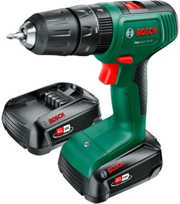 Шурупокрут-дриль акумуляторний Bosch EasyImpact 18V-40 18В 2х2А·год 20·38Нм 0-430·0-1630об/хв кейс З