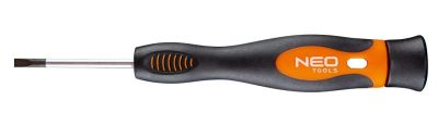 Викрутка Neo Tools плоска, прецизійна, SL3х50мм, сталь S2