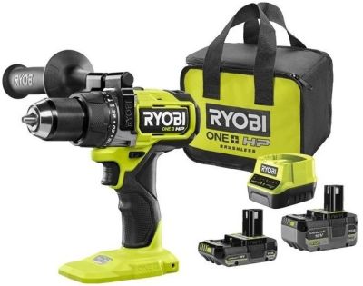 Шурупокрут-дриль ударний акумуляторний Ryobi ONE+ HP RPD18X-242S 18В 1х2А·год 1х4А·год ЗП 95Нм 500·2