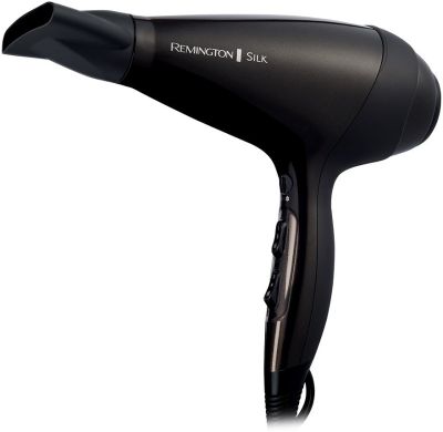 Фен Remington Silk, 2400Вт, 3 режими, дифузор, іоніз-я, хол. обдув, коричневий