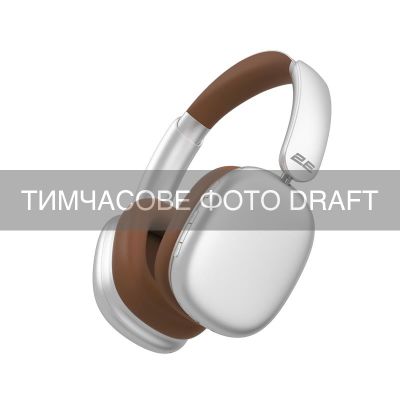 2E Навушники Over-ear SVOЇ Plus, BT 5.4, IPX4, SBC, AAC, ANC, Mic, Коричневий