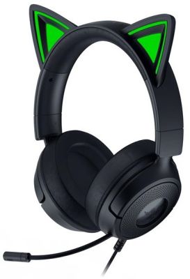 Гарнітура Razer Kraken Kitty V3 X, mini-jack, 1.3м, чорний